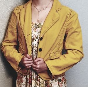 Yellow Corduroy Jacket